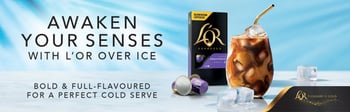 L'OR Iced Coffee NZ Banner